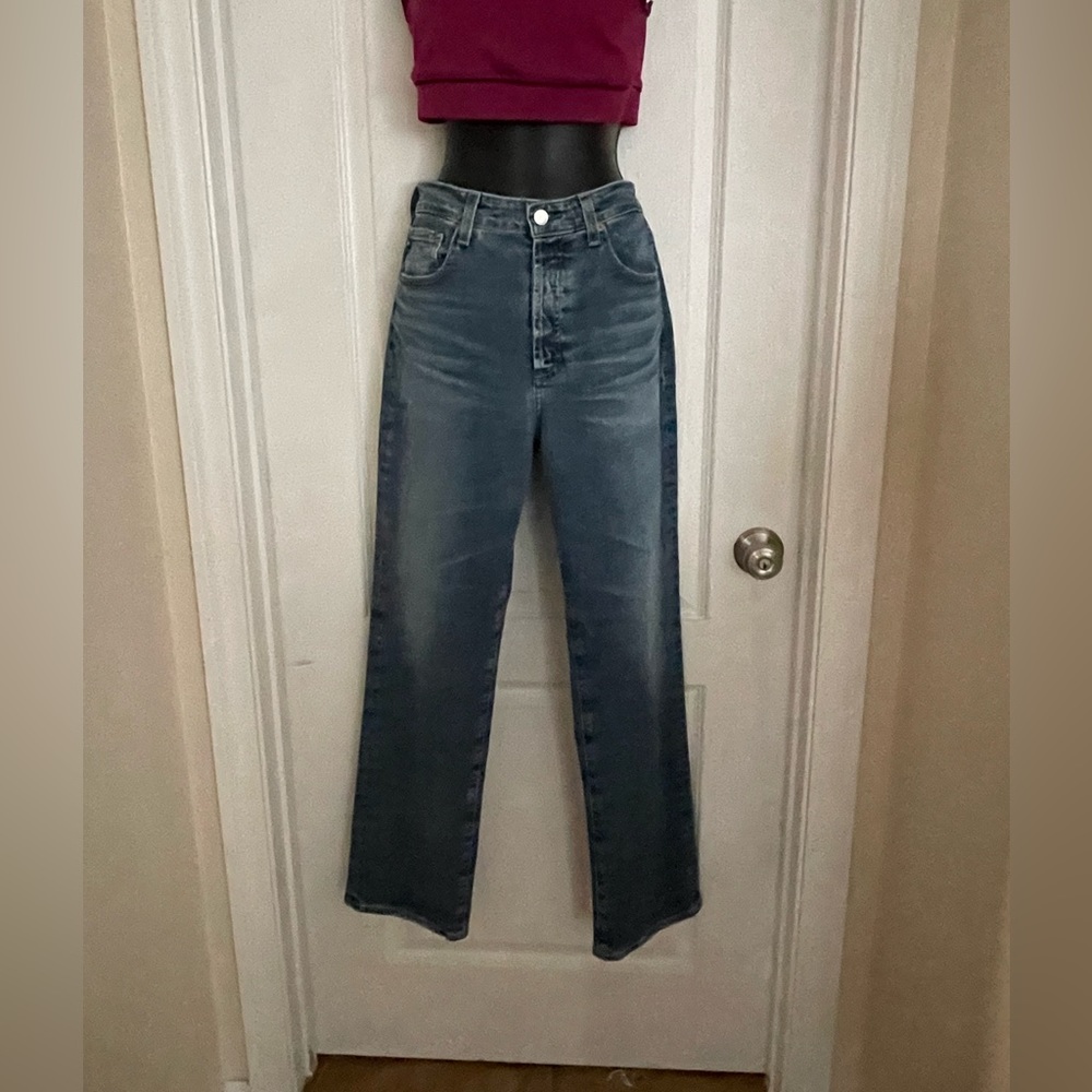 AG Alexxis Straight High-Rise Vintage Fit, 30R, NWT